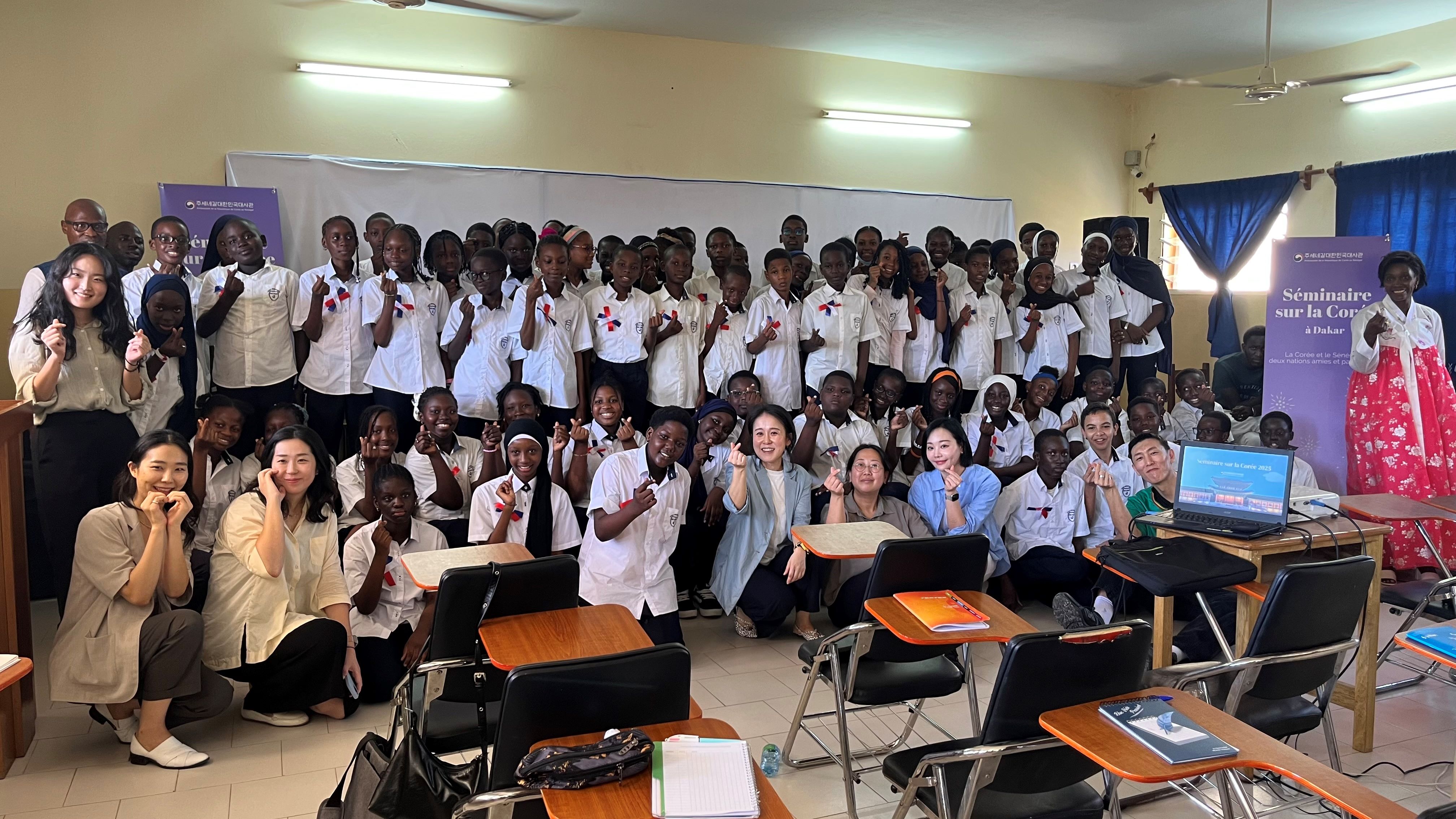 Séminaire sur la Corée 2025 à l'école protestante John Wesley