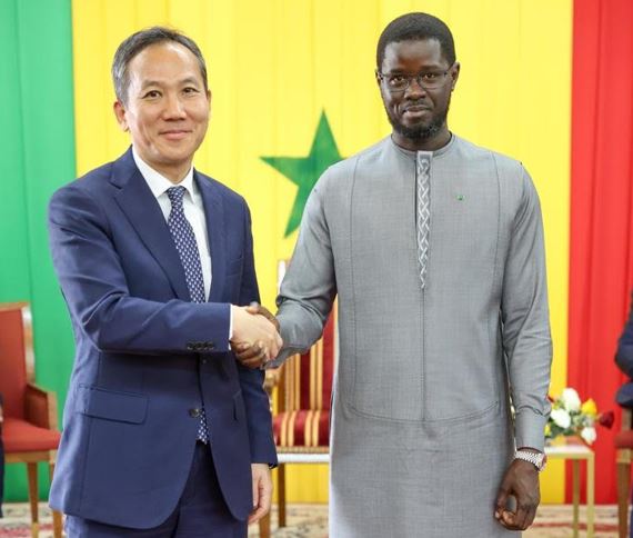 Participation à la traditionnelle présentation des vœux de Nouvel An au Président sénégalais par le corps displomatique